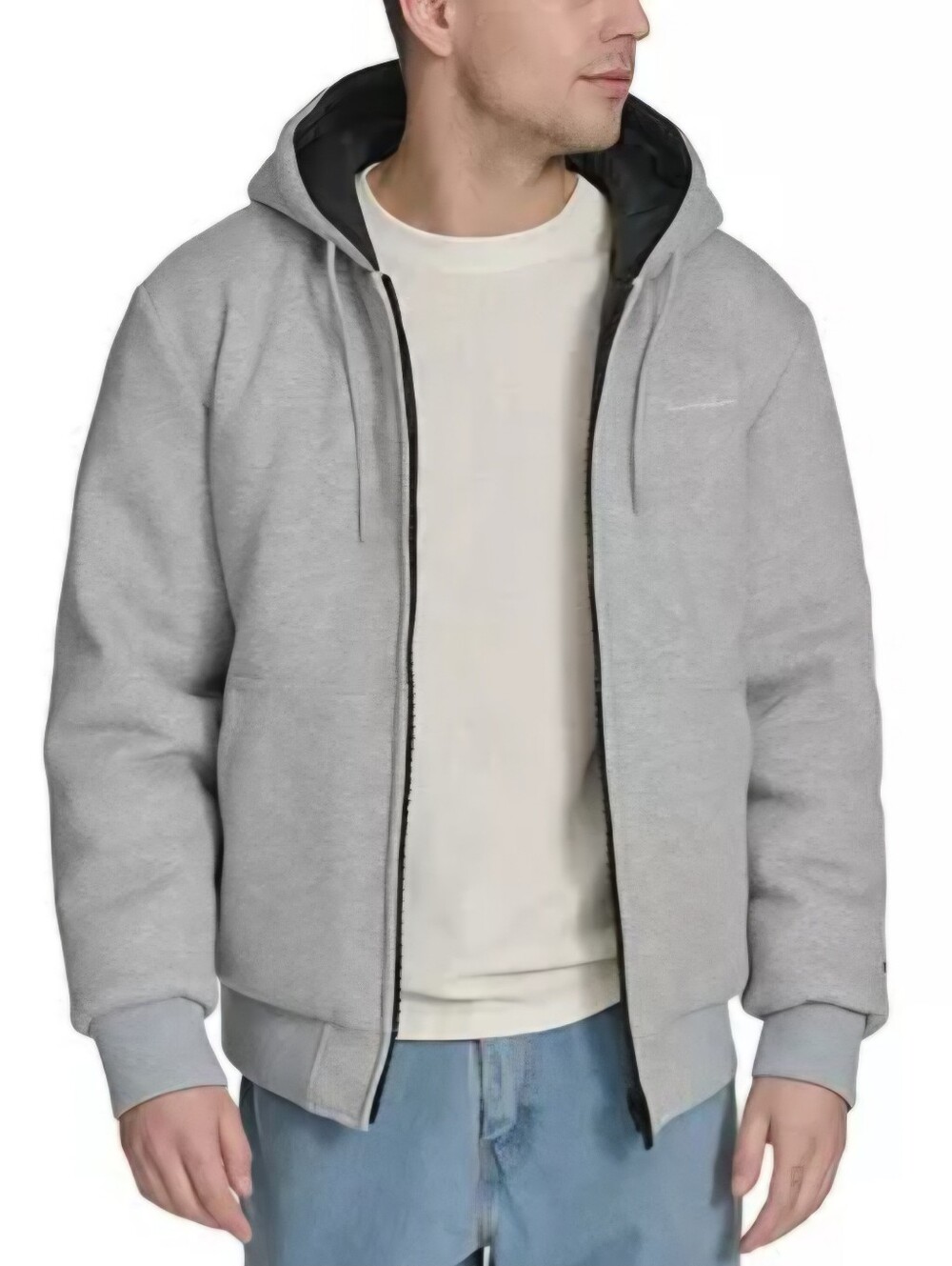 Champion Men's Reversible Hooded Bomber Jacket XL - Picture 8 of 11